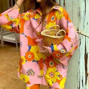 Zara Cover Up Oversize Beach Dress Tunic Size M • NEW WITH TAGS •